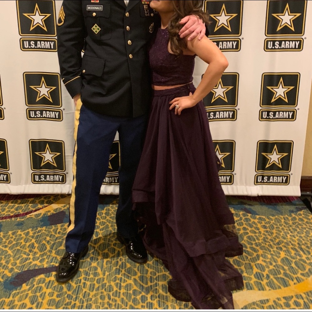 Two piece gown